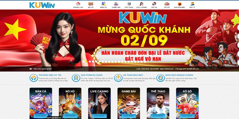 Giới thiệu Kuwin - Điểm đến cá cược hợp pháp cho mọi dân chơi