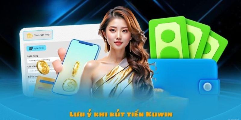 Lưu ý trong khi rút tiền Kuwin